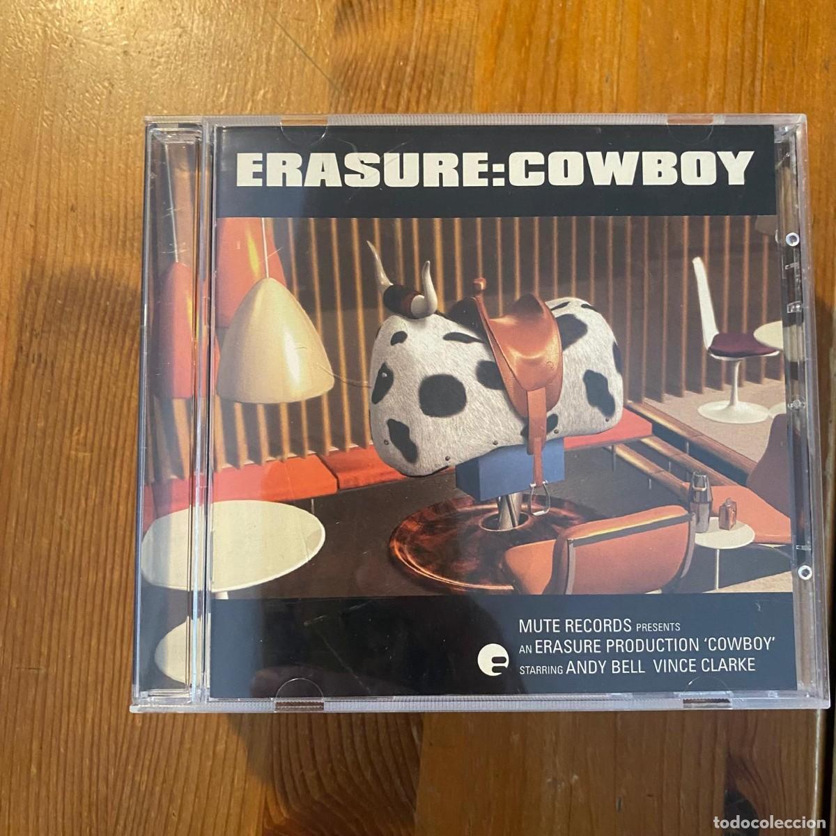 CDs de m&uacute;sica: ERASURE - COWBOY - CD MUTE 1997 - Foto 1
