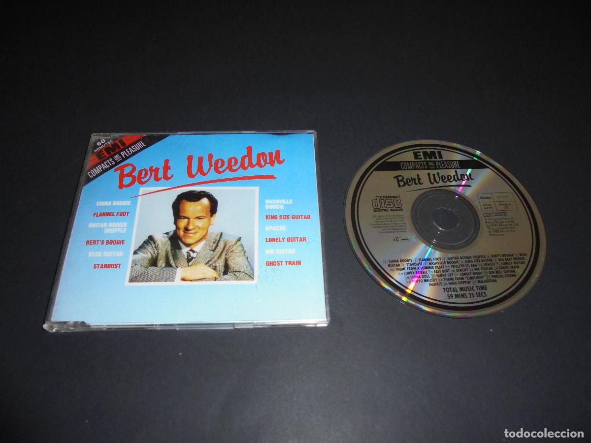 CDs de m&uacute;sica: BERT WEEDON - CD - CDB 7 52042 2 - CHINA BOOGIE - APACHE - GHOST TRAIN ... - Foto 1