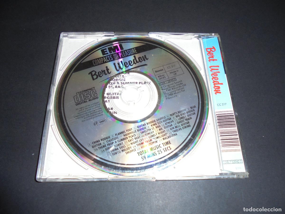 CDs de m&uacute;sica: BERT WEEDON - CD - CDB 7 52042 2 - CHINA BOOGIE - APACHE - GHOST TRAIN ... - Foto 3