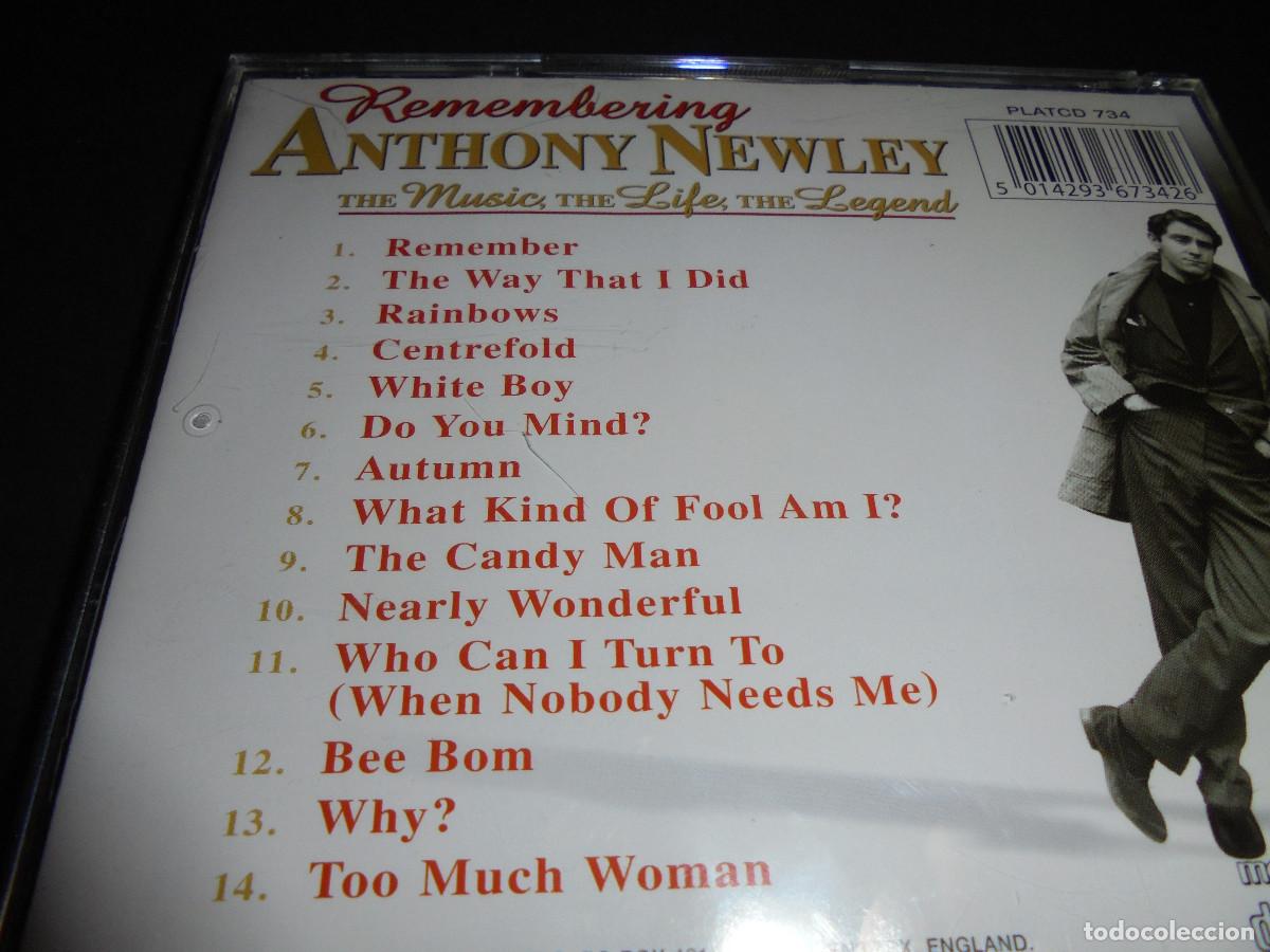 CDs de m&uacute;sica: REMEMBERING ANTHONY NEWLEY - CD - PLATCD 734 - RAINBOWS - CENTREFOLD ... - Foto 4