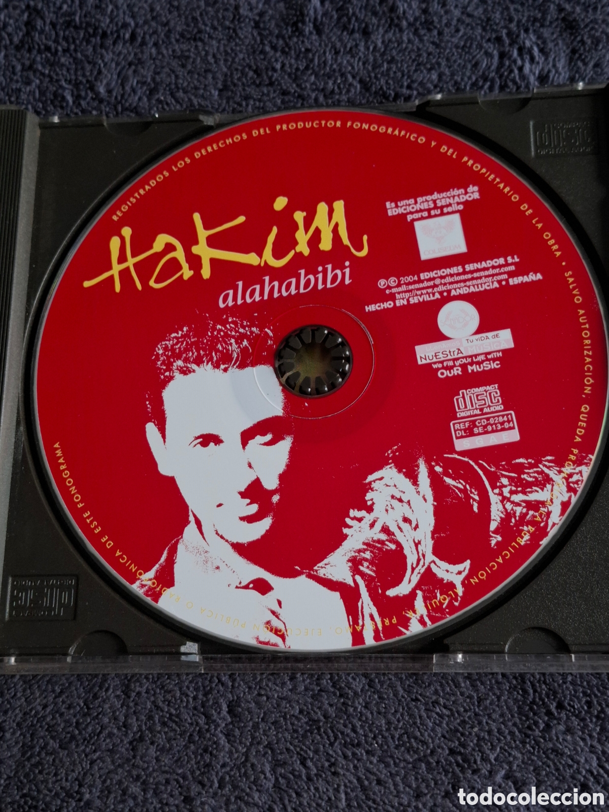 CDs de m&uacute;sica: CD41. Hakim - Alahabibi 2004. - Foto 3