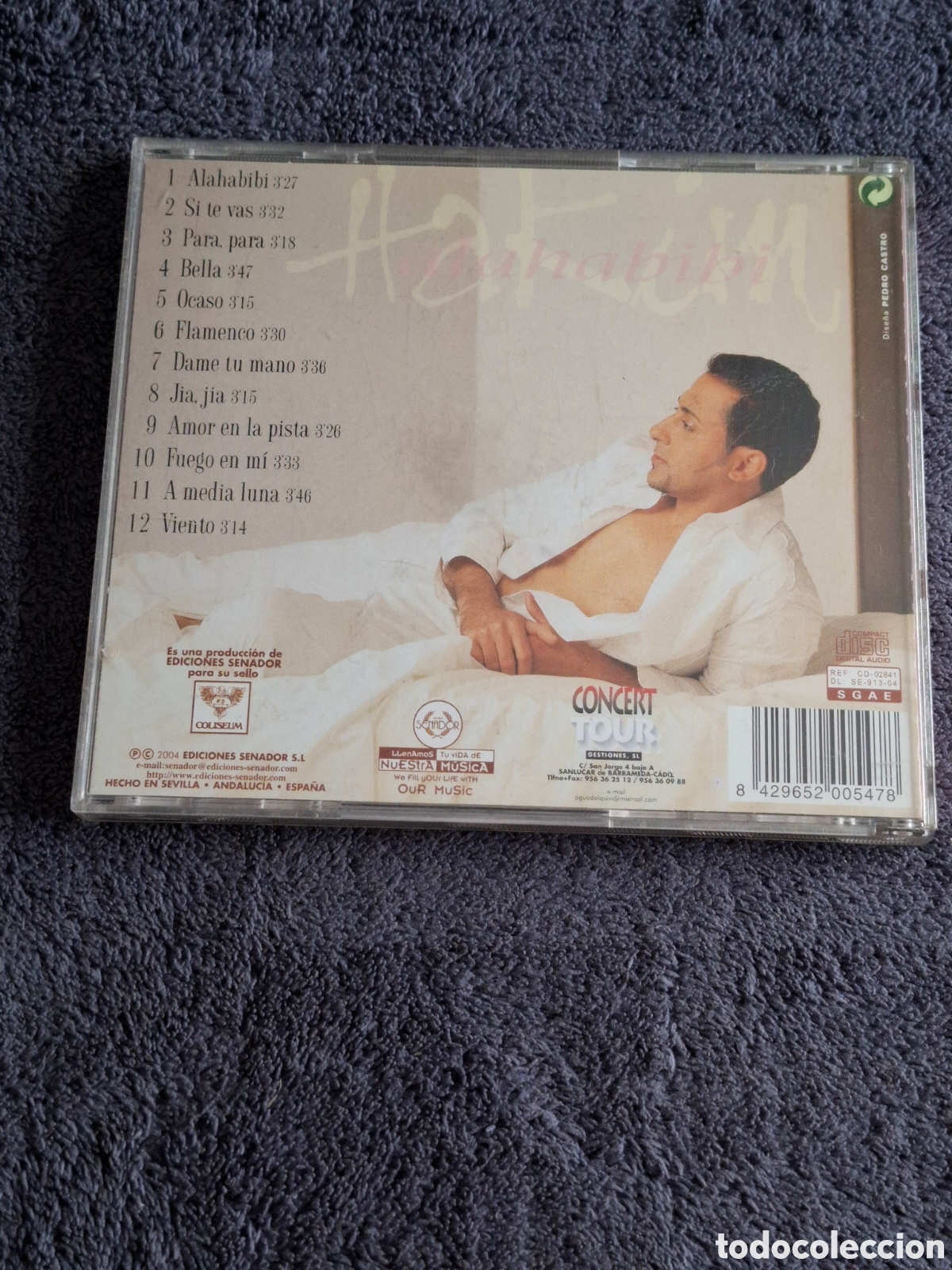 CDs de m&uacute;sica: CD41. Hakim - Alahabibi 2004. - Foto 5