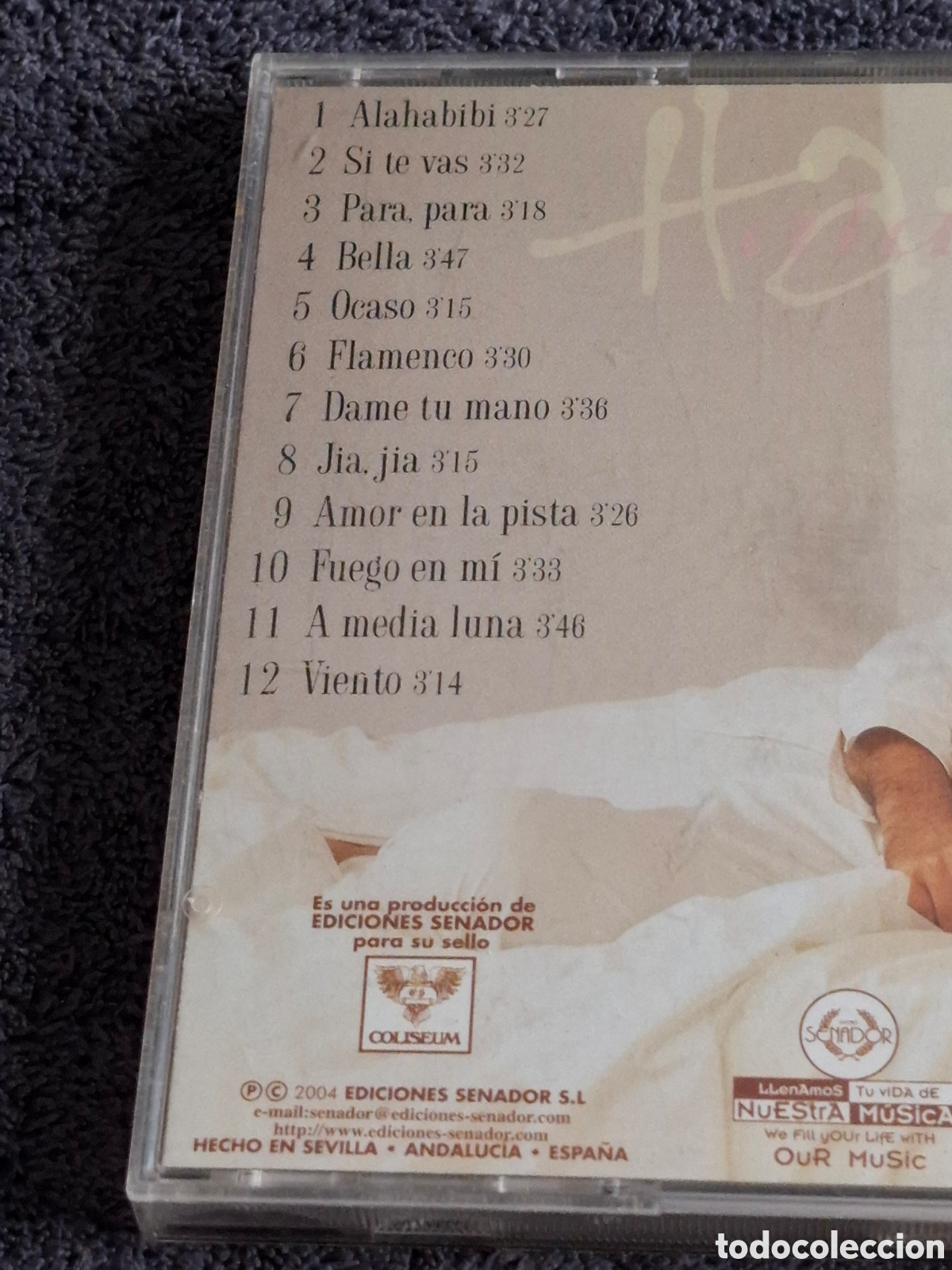CDs de m&uacute;sica: CD41. Hakim - Alahabibi 2004. - Foto 6