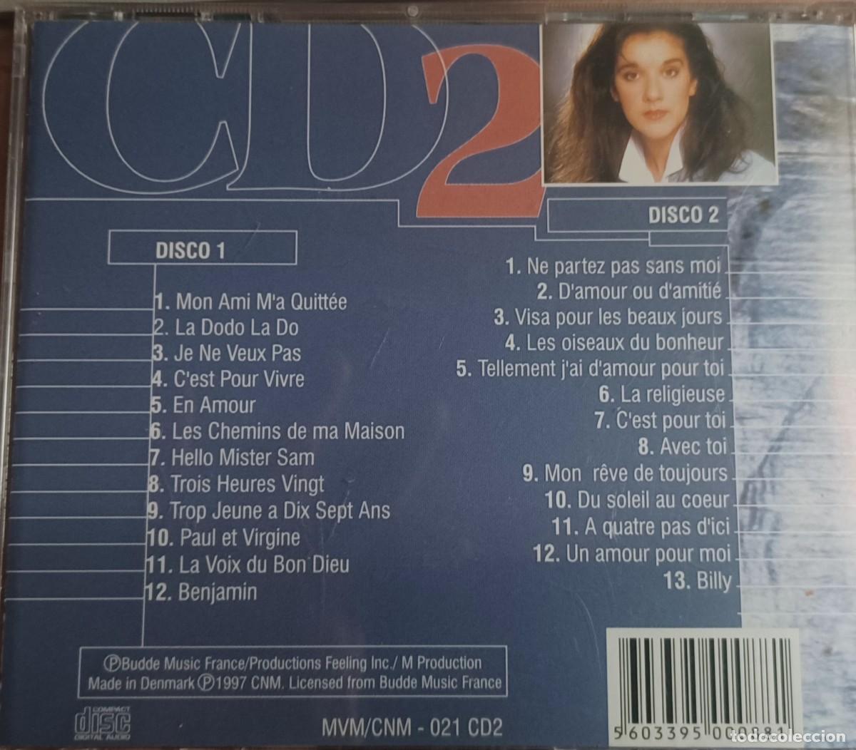 CDs de m&uacute;sica: Celine dion 2cd 1997 - Foto 2