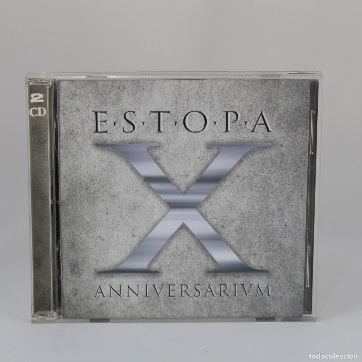 CDs de m&uacute;sica: ESTOPA Anniversarivm CD (2Discos) Album 2009 - Foto 1