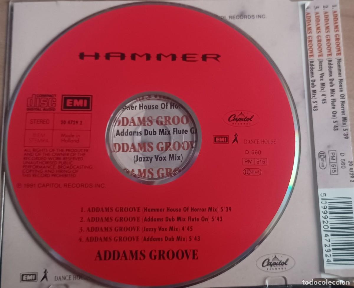 CDs de m&uacute;sica: Hammer - Addams Groove Remix - Foto 2