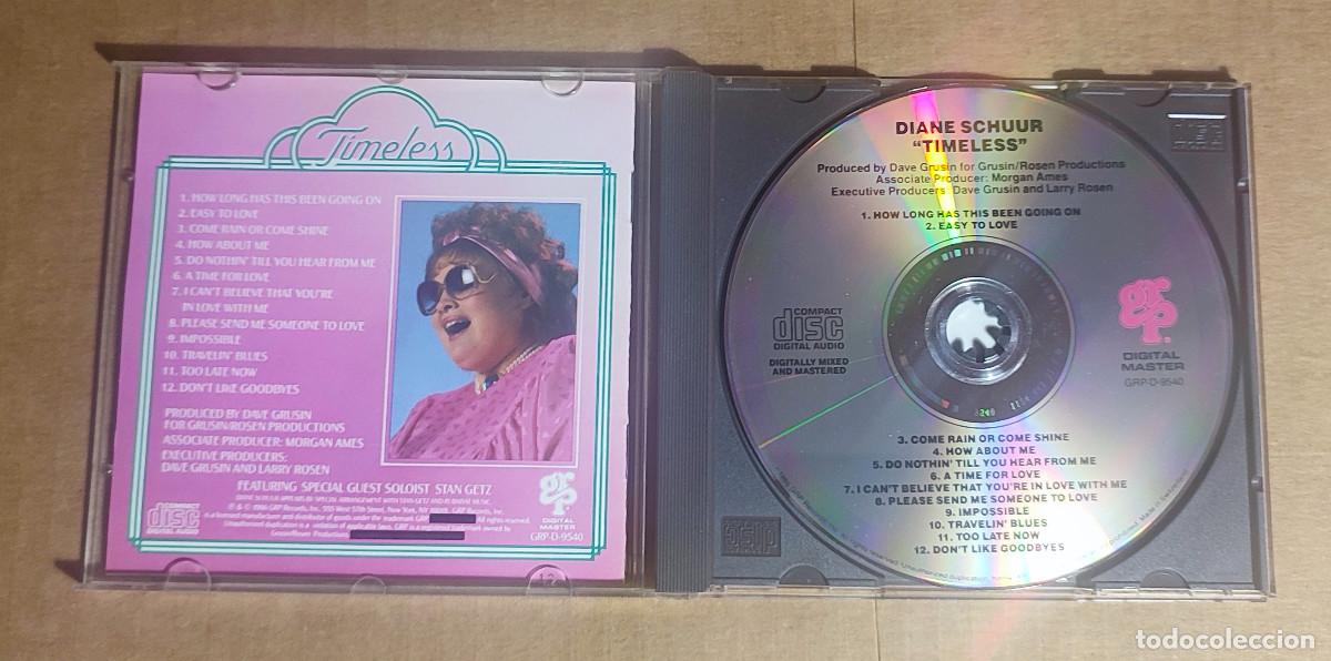 CDs de m&uacute;sica: DIANE SCHUUR - TIMELESS - 1986 - Foto 2