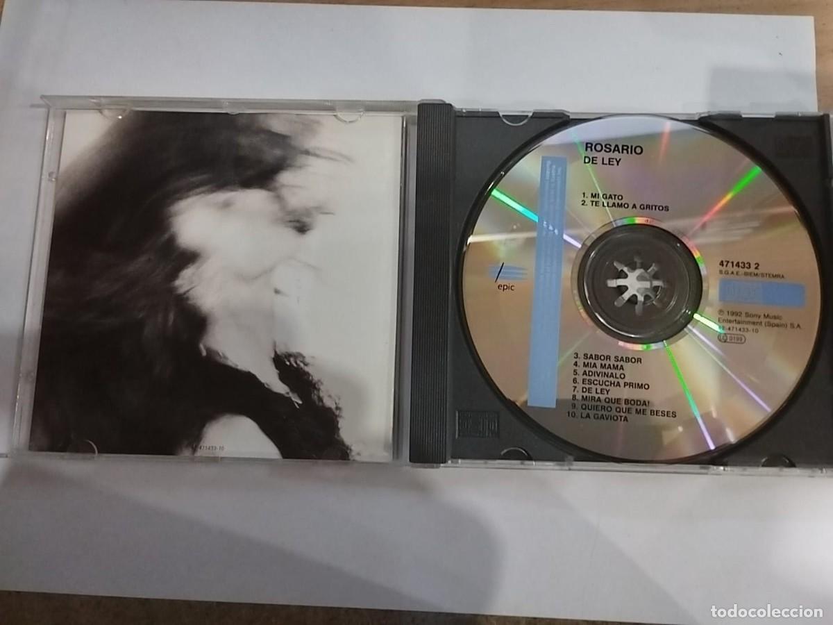 CDs de m&uacute;sica: CD - ROSARIO - DE LEY - Foto 2