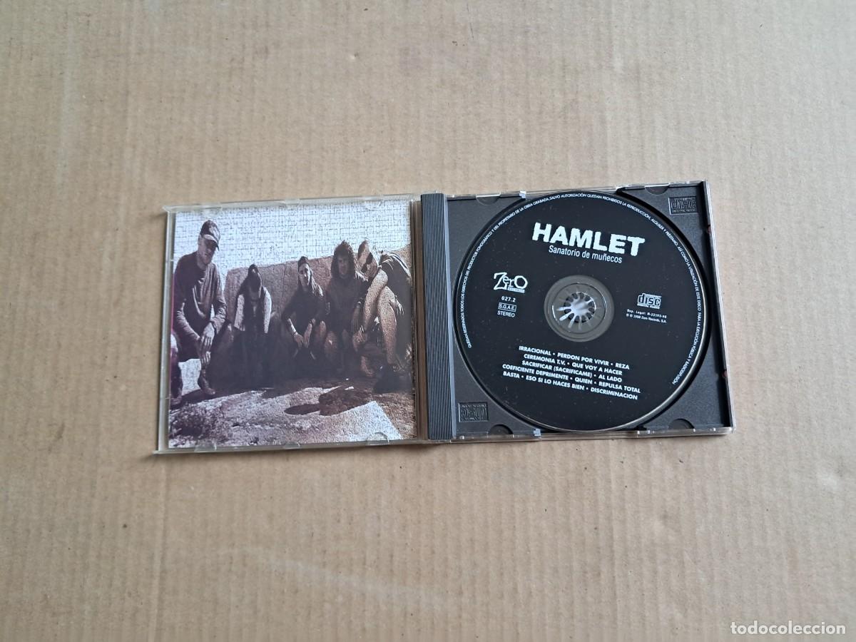 CDs de m&uacute;sica: HAMLET - SANATORIO DE MU&Ntilde;ECOS CD 1998 - Foto 2
