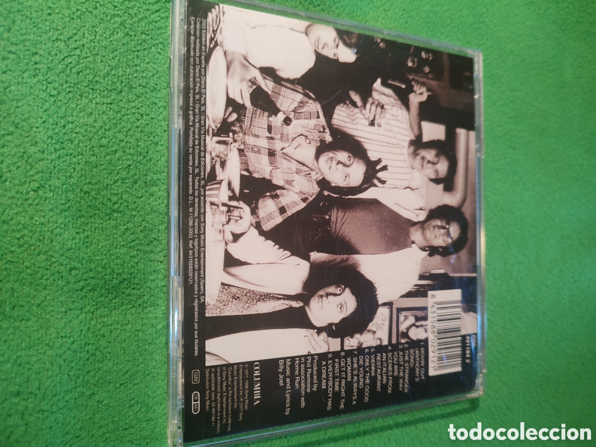 CDs de m&uacute;sica: Billy Joel - The stranger edici&oacute;n 2003 - Foto 3