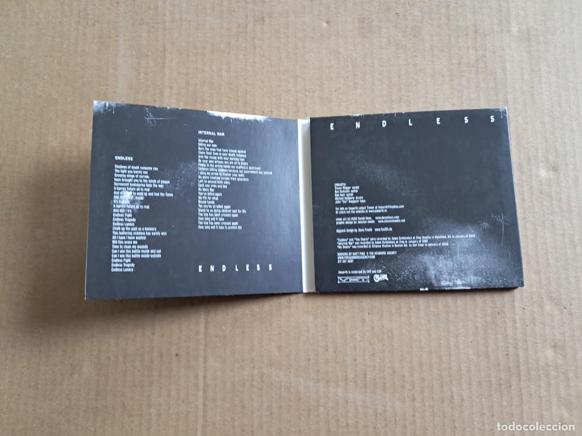 CDs de m&uacute;sica: UNEARTH - ENDLESS CD DIGIPACK 2002 - Foto 2