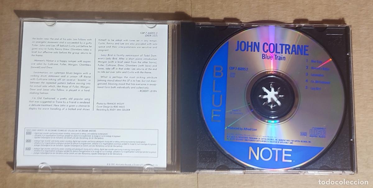 CDs de m&uacute;sica: JOHN COLTRANE - BLUE TRAIN - 1958-1985 - Foto 2