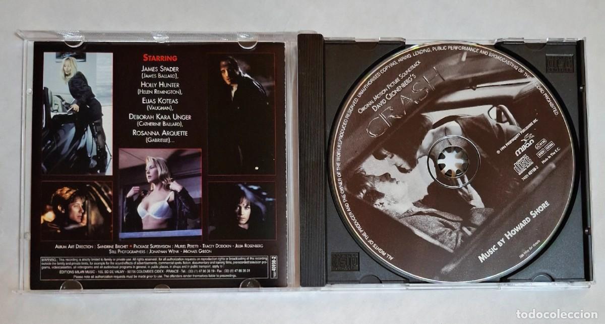 CDs de m&uacute;sica: HOWARD SHORE: CRASH (B.S.O.) 1 CD - Foto 3