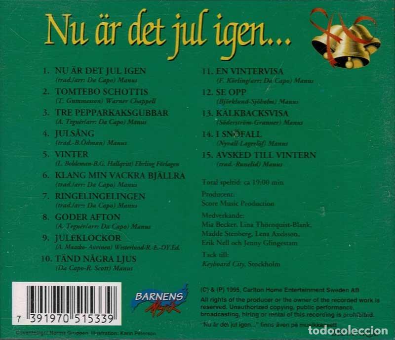 CDs de m&uacute;sica: Nu &auml;r det jul igen.... CD - Foto 2