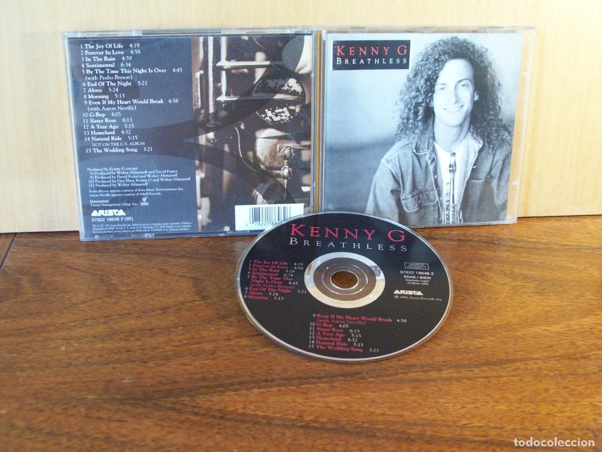 CDs de m&uacute;sica: KENNY G - BREATHLESS - CD - Foto 1