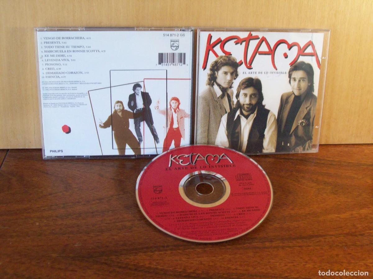 CDs de m&uacute;sica: KETAMA - EL ARTE DE LO INVISIBLE - CD - Foto 1