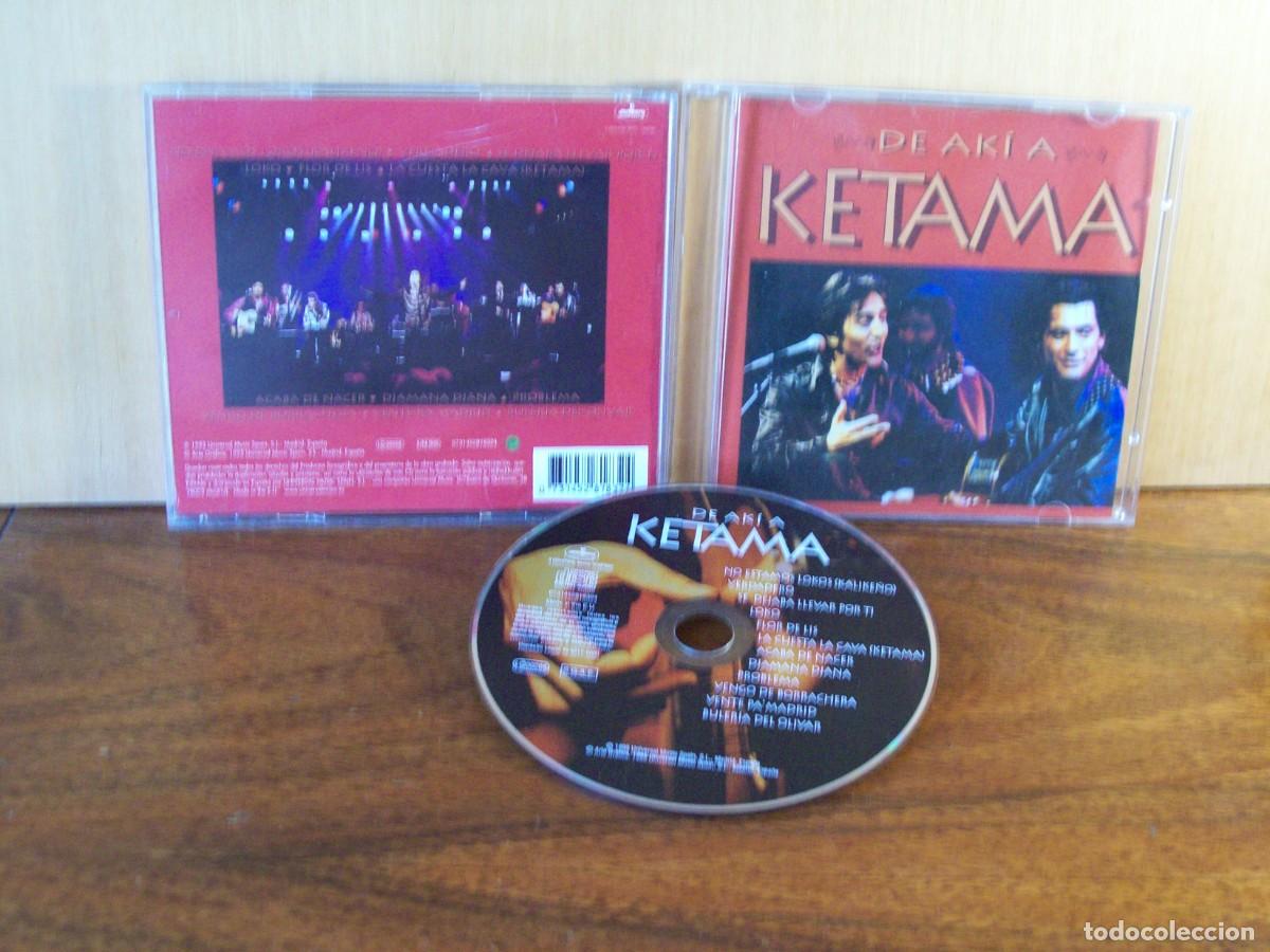 CDs de m&uacute;sica: KETAMA - DE AKI A KETAMA - CD - Foto 1