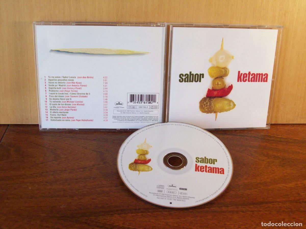 CDs de m&uacute;sica: KETAMA - SABOR Y 16 CANCIONES MAS - CD - Foto 1