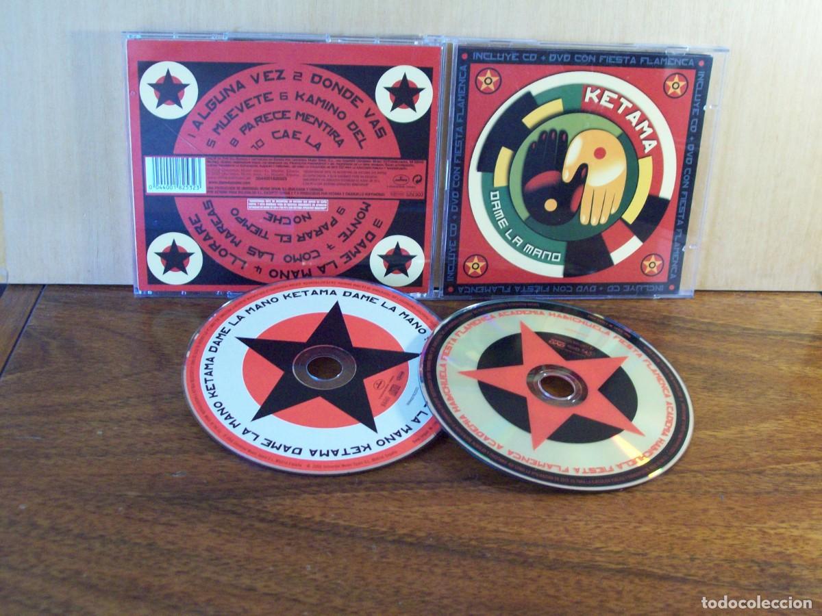 CDs de m&uacute;sica: KETAMA - DAME LA MANO - CD + DVD - Foto 1