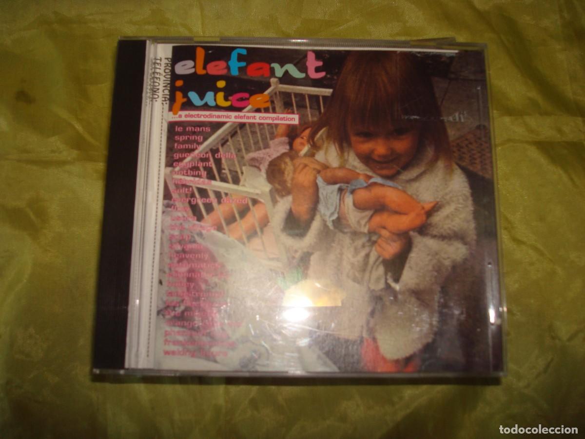 CDs de m&uacute;sica: ELEFANT JUICE... A ELECTRODINAMIC ELEFANT COMPILATION. CD. IMPECABLE(#) - Foto 1