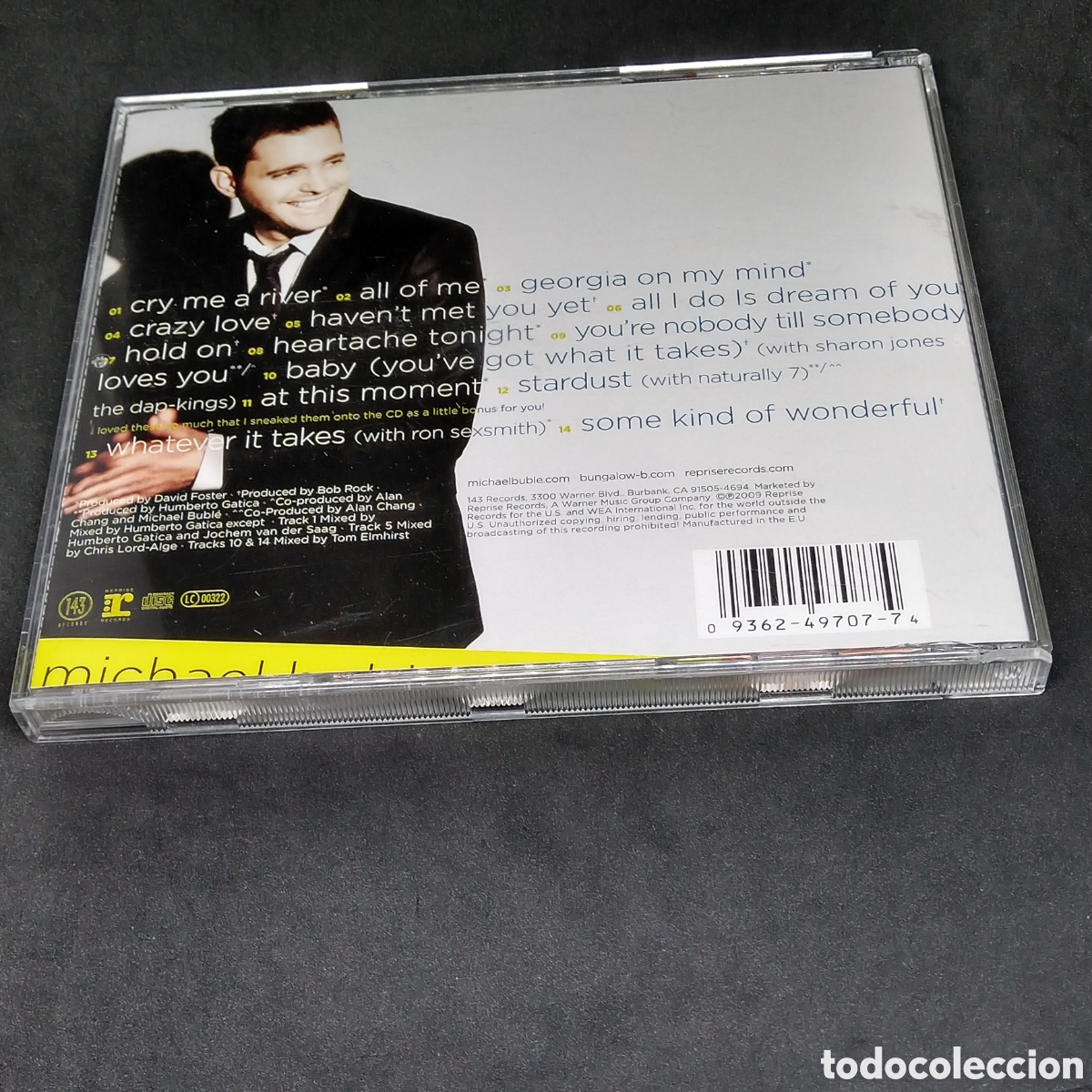 CDs de m&uacute;sica: MICHAEL BUBLE - CRAZY LOVE - CD - 2009 - DISCO VERIFICADO - Foto 2