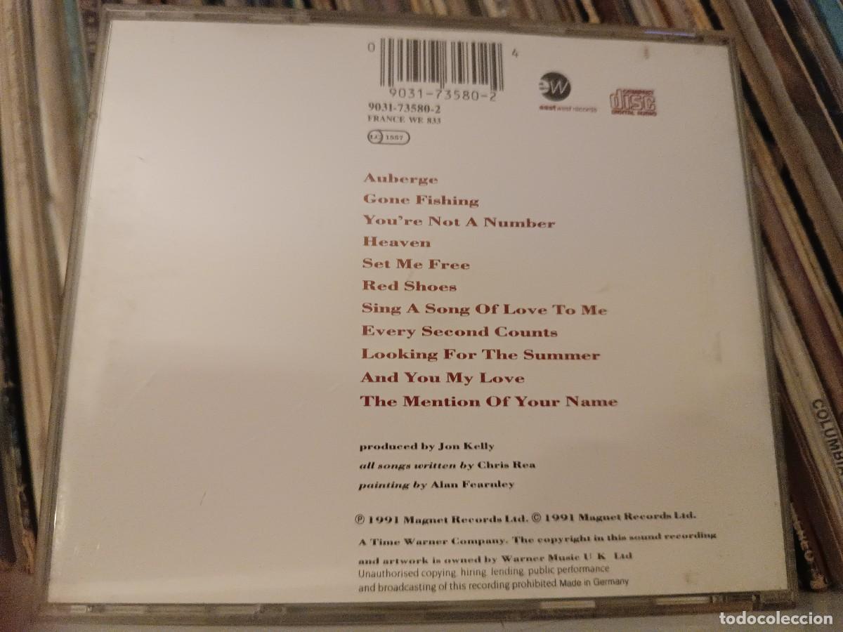 CDs de m&uacute;sica: Chris Rea &lrm;&ndash; Auberge - cd Europe 1991 - Foto 2