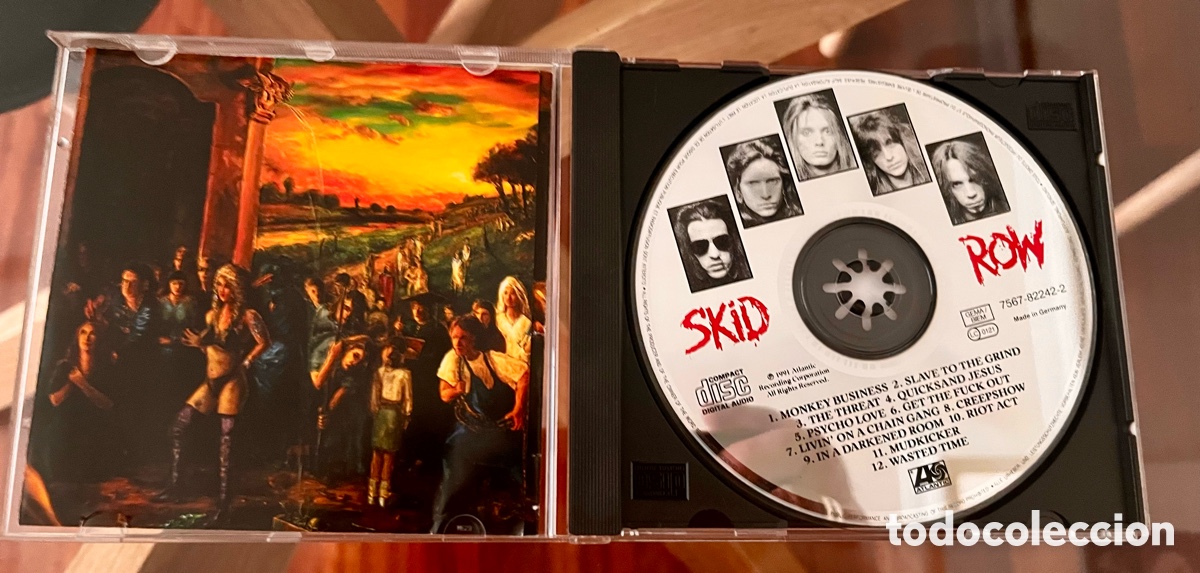 CDs de m&uacute;sica: SKID ROW - Slave To The Grind - Foto 2