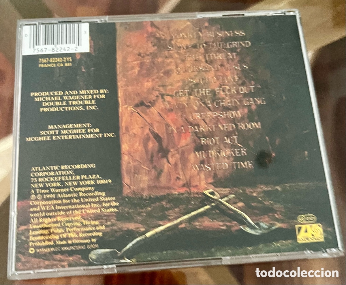CDs de m&uacute;sica: SKID ROW - Slave To The Grind - Foto 3