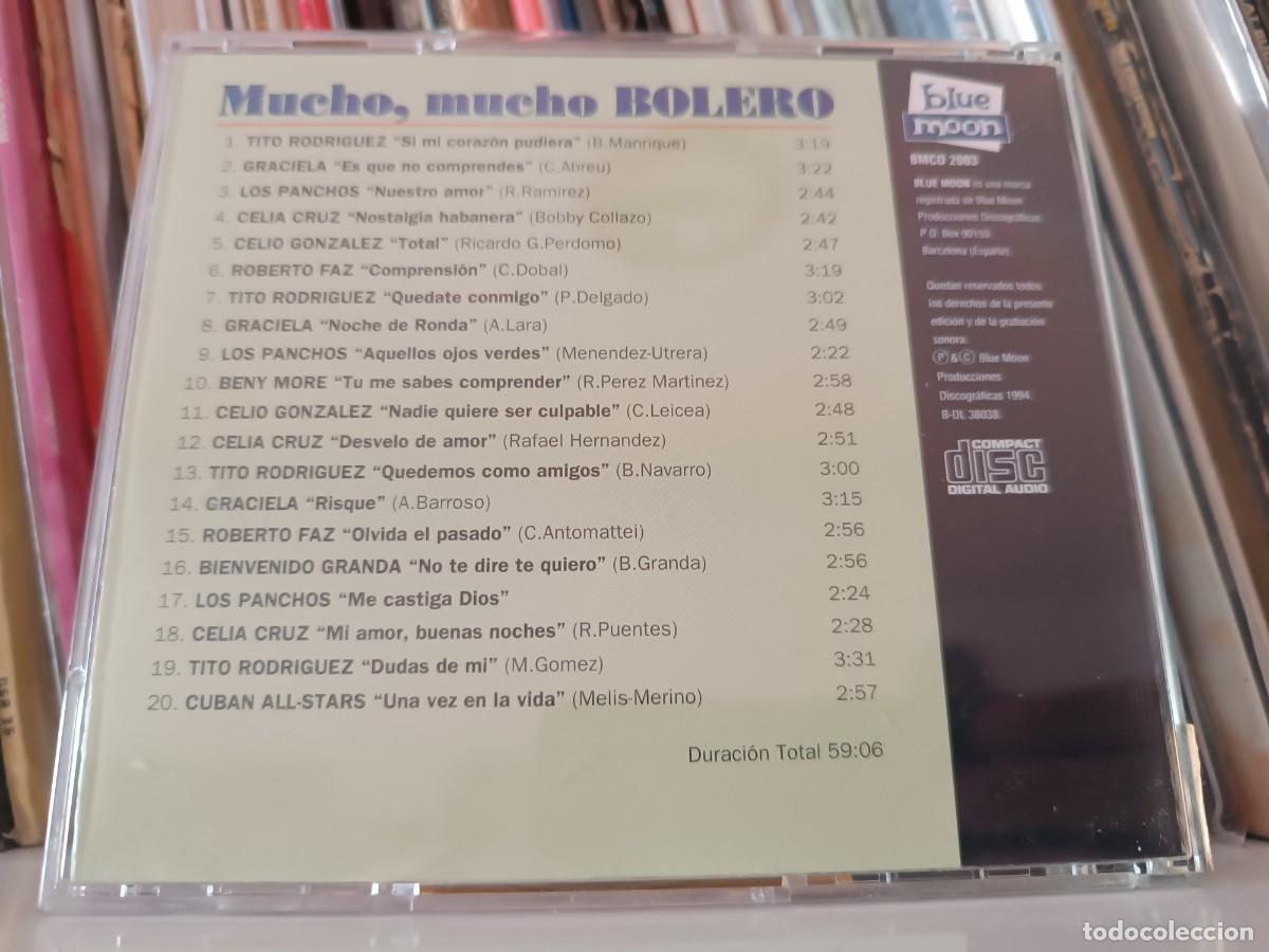 CDs de m&uacute;sica: Mucho , mucho Bolero - cd spani 2003 - Foto 2