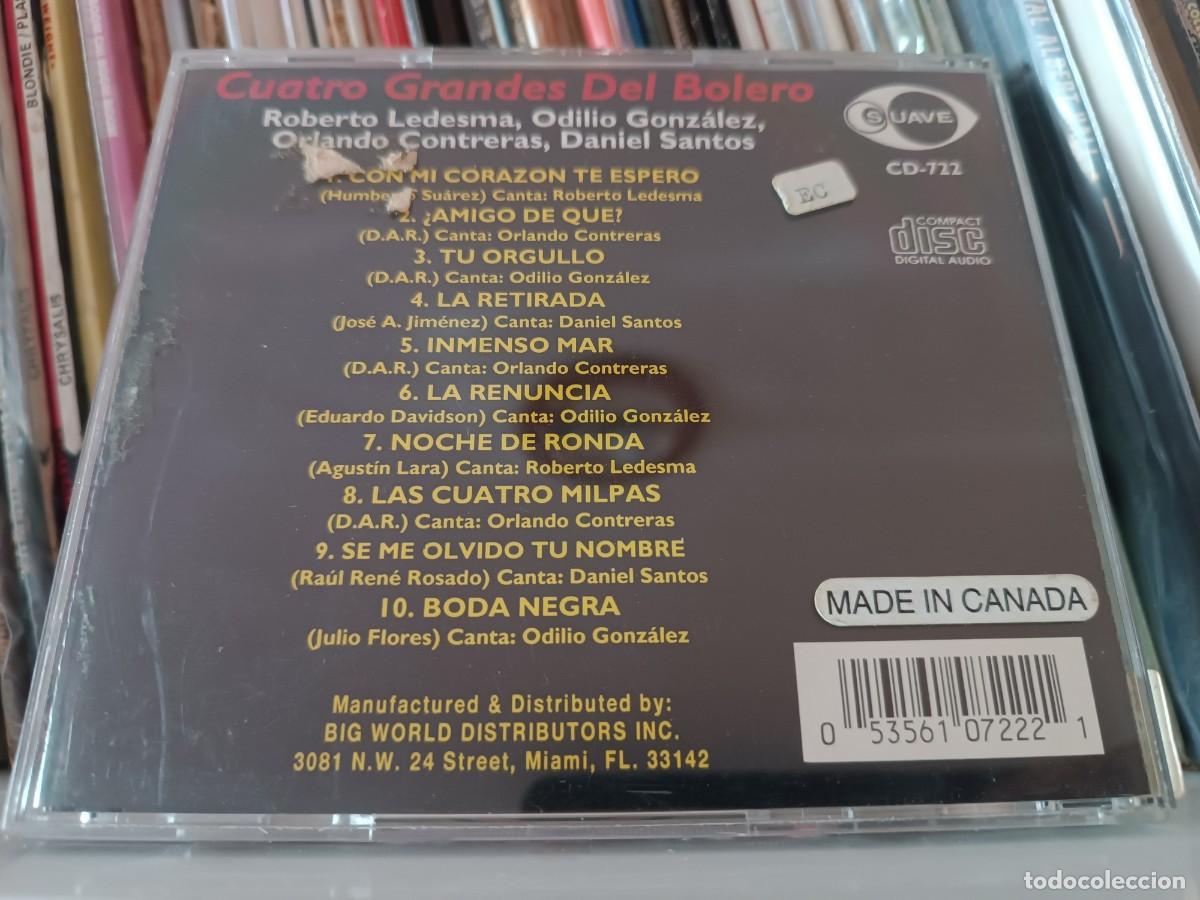 CDs de m&uacute;sica: Roberto Ledesma ,Con mi corazon te espero - cd - Foto 2