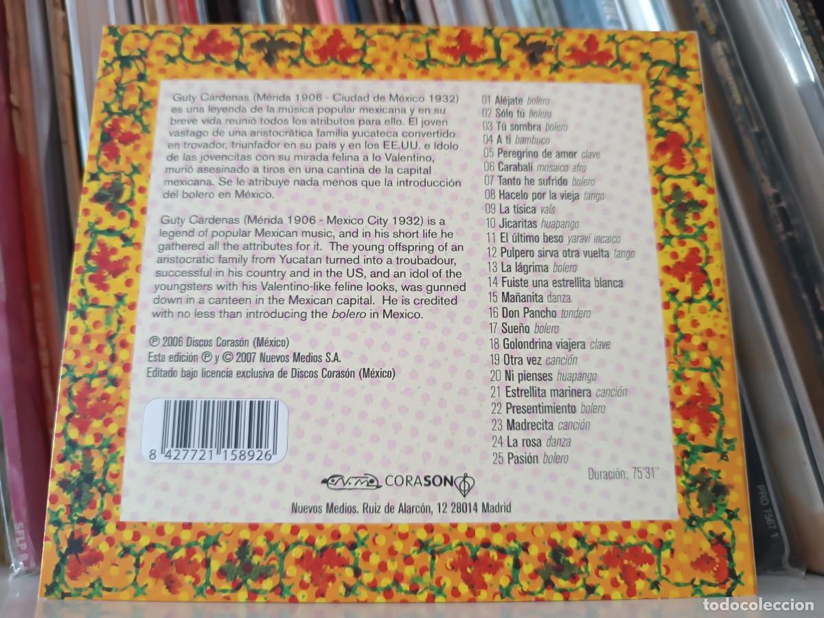 CDs de m&uacute;sica: Guty Cardenas - cd spani 2007 - Foto 2