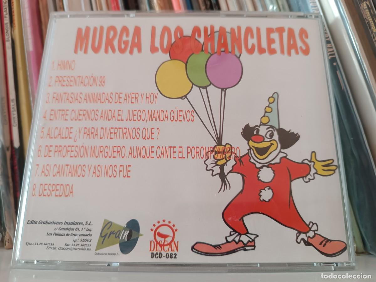 CDs de m&uacute;sica: Chancletas , carnaval 99 - cd spain 1999 - Foto 2