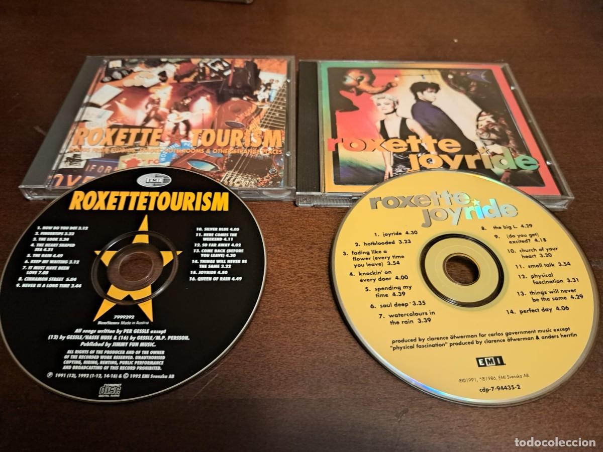 CDs de m&uacute;sica: ROXETTE - 2 CD - ROXETTETOURISM + JOYRIDE - Foto 1