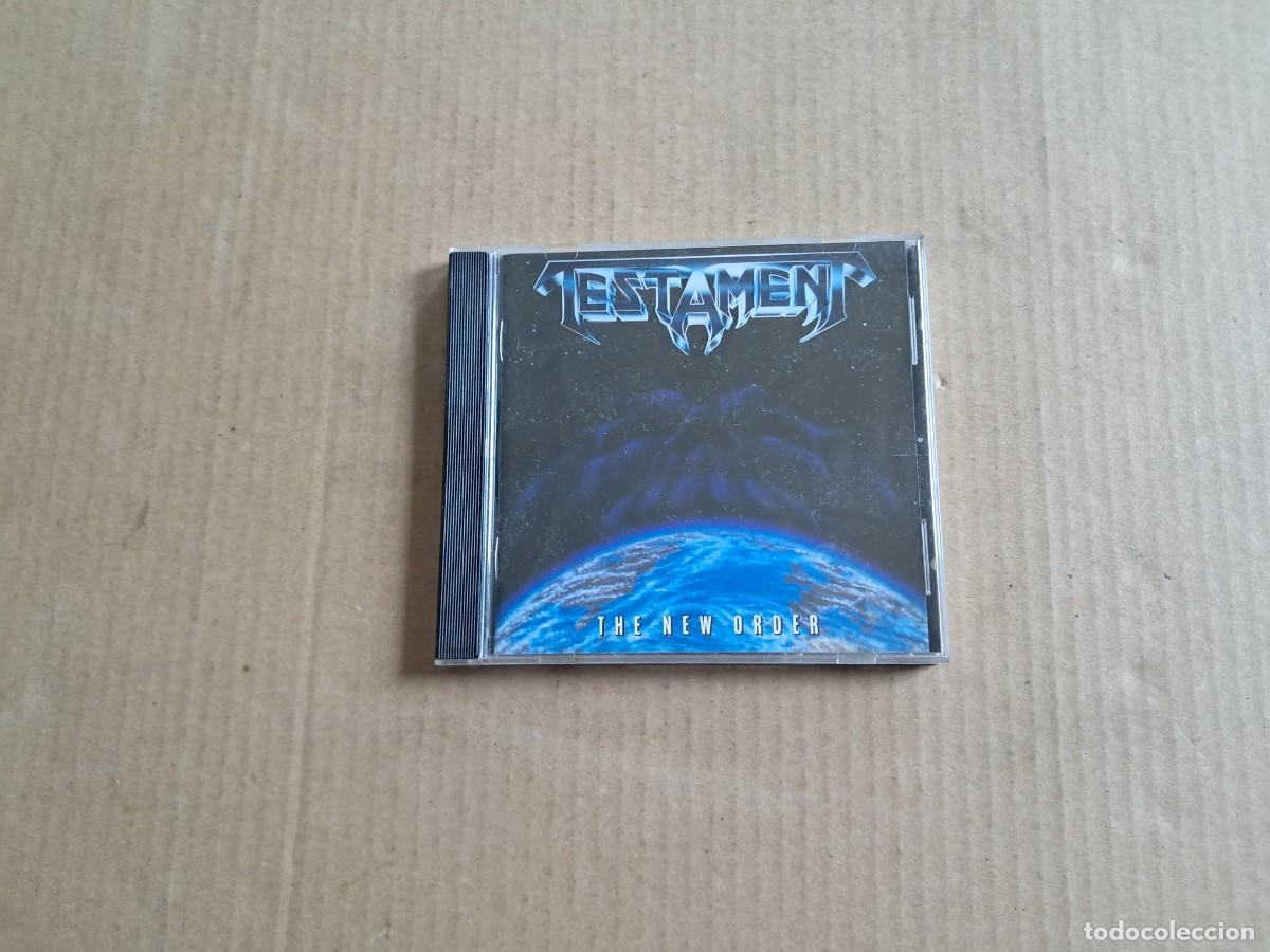 CDs de m&uacute;sica: TESTAMENT - THE NEW ORDER CD - Foto 1