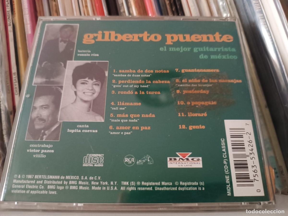 CDs de m&uacute;sica: Gilberto Puente &ndash; El Mejor Guitarrista De Mexico - CD - Foto 2