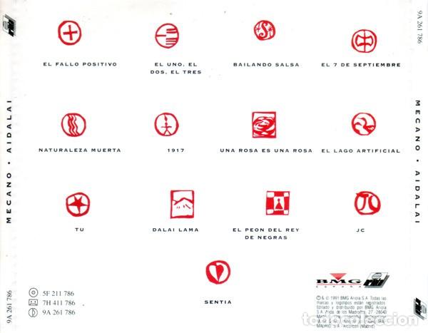 CDs de m&uacute;sica: Mecano &ndash; Aidalai - CD - Foto 2