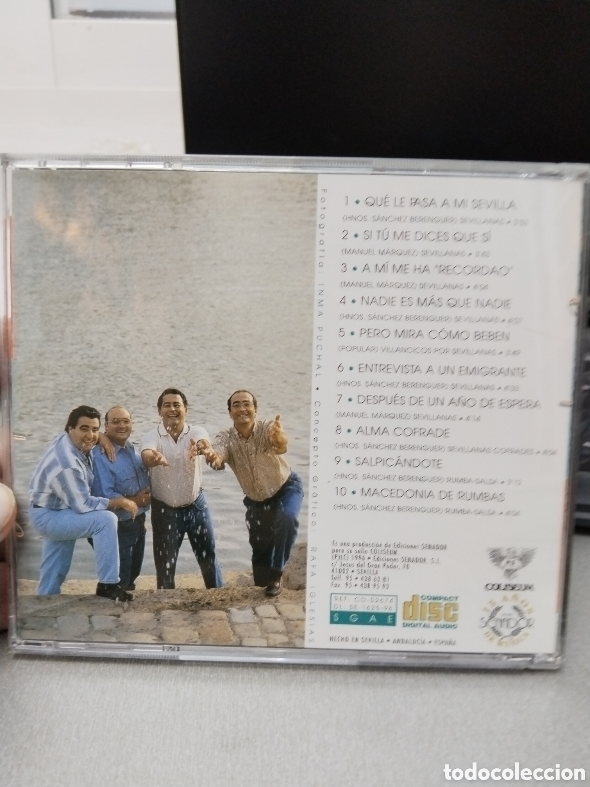 CDs de m&uacute;sica: Los del Guadalquivir salpic&aacute;ndote - Foto 2