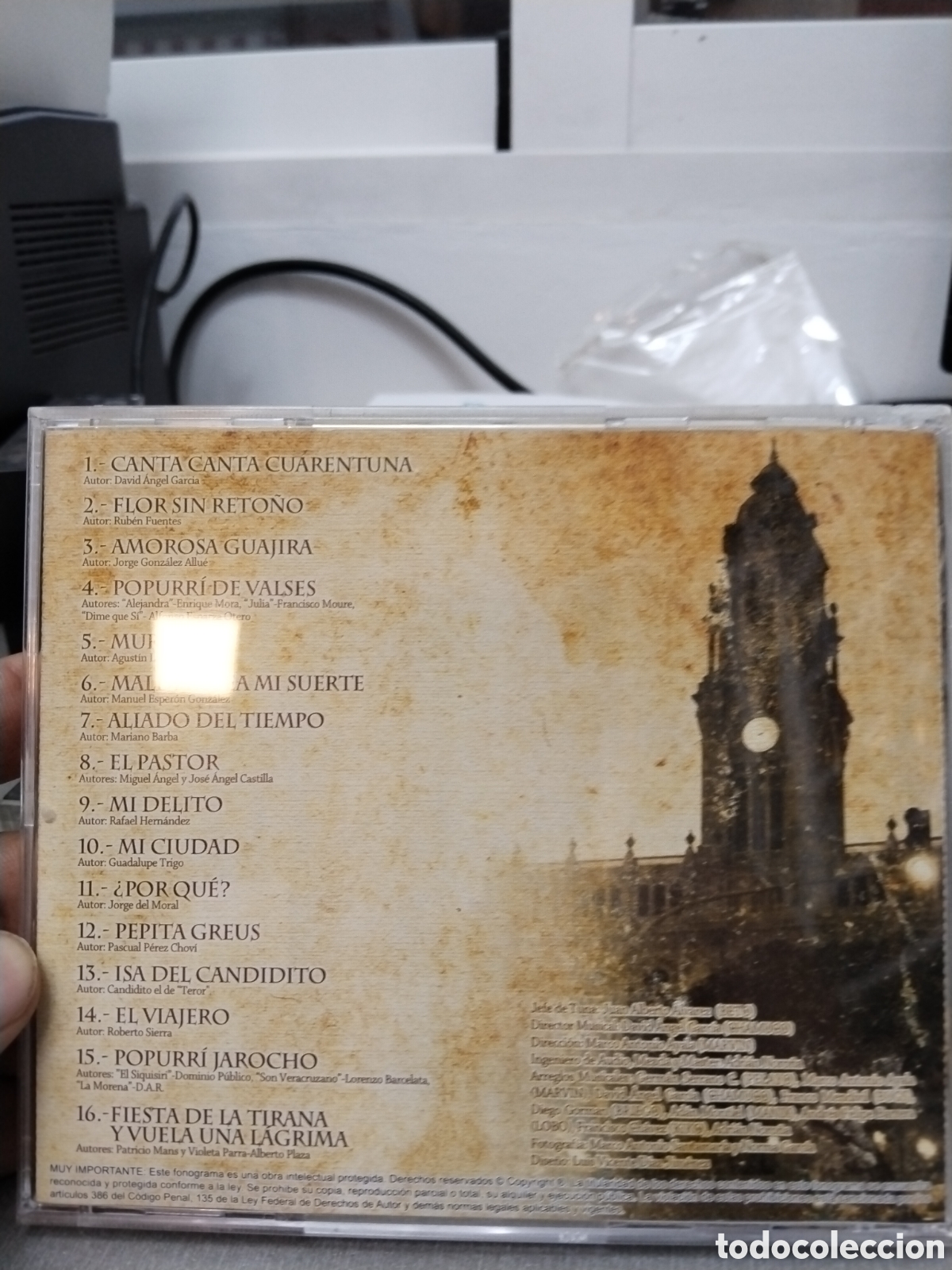 CDs de m&uacute;sica: Cuarentuna de la Ciudad de M&eacute;xico retunando - Foto 2