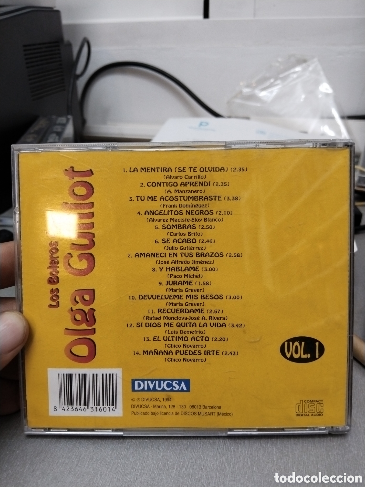 CDs de m&uacute;sica: Olga guillot los boleros de - Foto 2