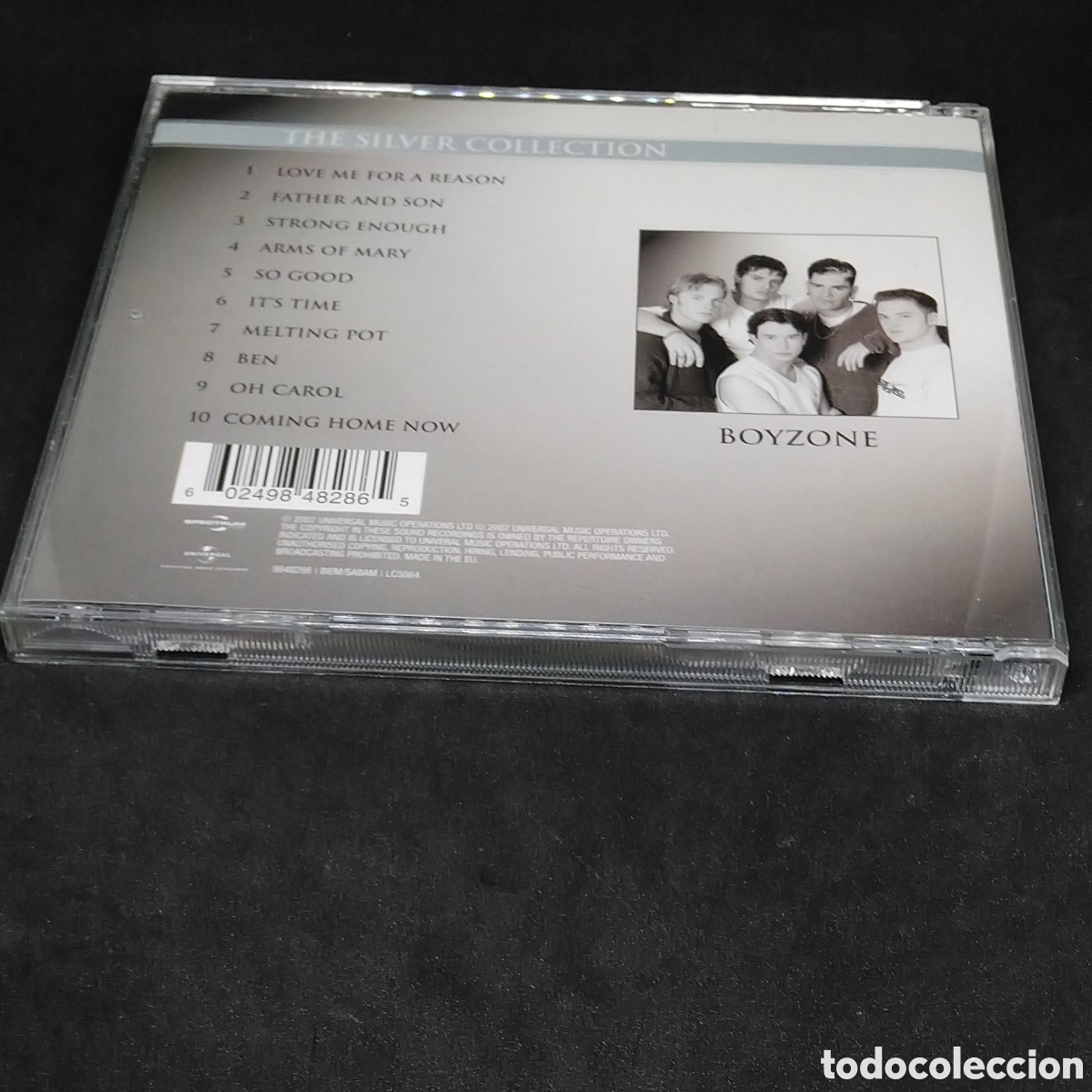 CDs de m&uacute;sica: BOYZONE - THE SILVER COLLECTION - 2007 - CD - DISCO VERIFICADO - Foto 2