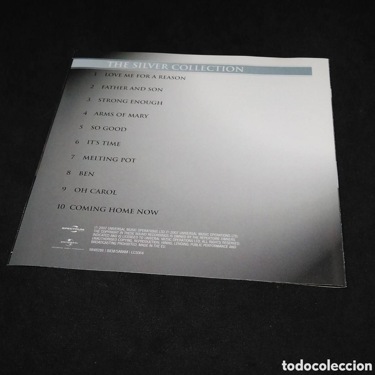 CDs de m&uacute;sica: BOYZONE - THE SILVER COLLECTION - 2007 - CD - DISCO VERIFICADO - Foto 4