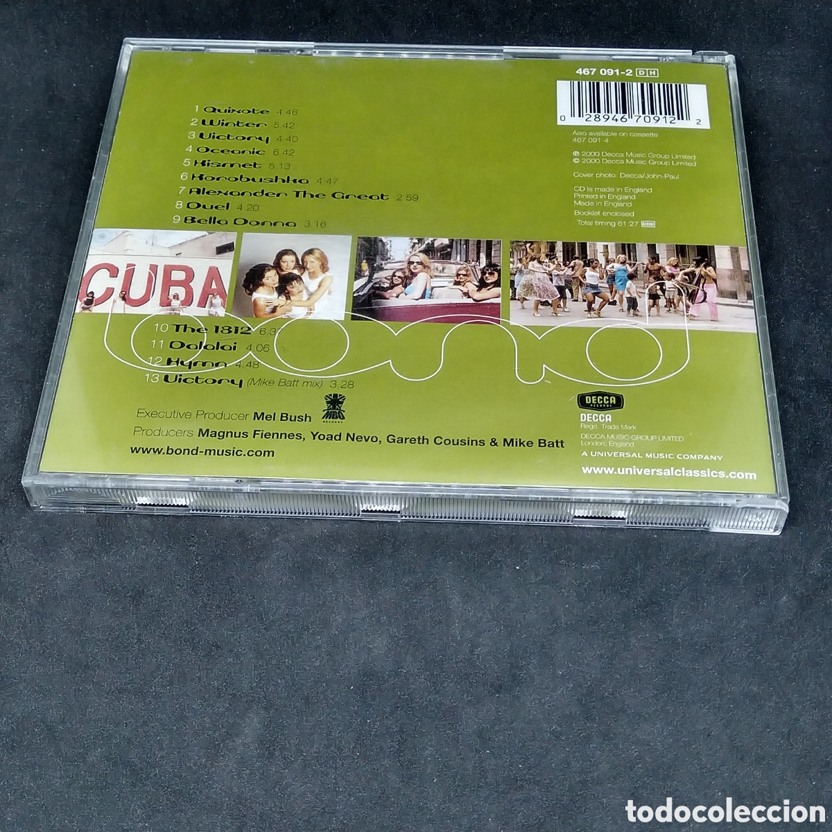 CDs de m&uacute;sica: BOND - BORN - 2000 - CD - DISCO VERIFICADO - Foto 2