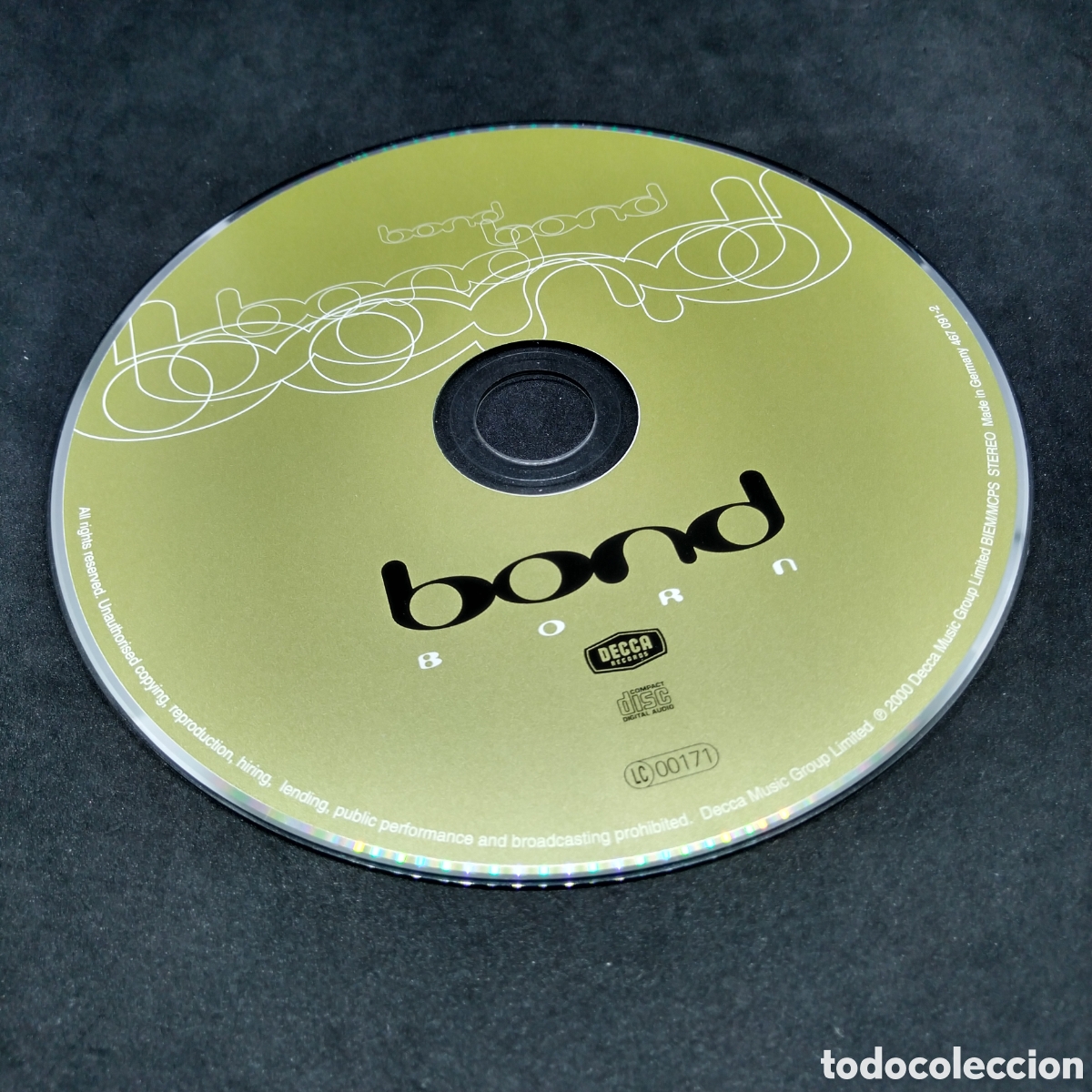 CDs de m&uacute;sica: BOND - BORN - 2000 - CD - DISCO VERIFICADO - Foto 6