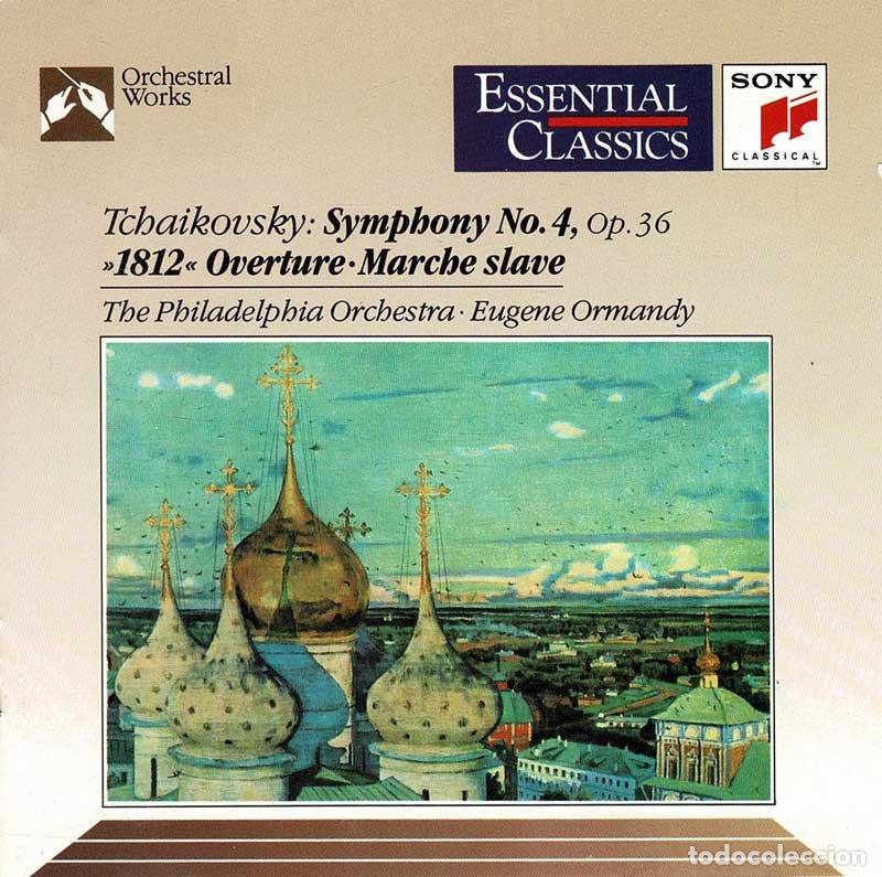 CDs de m&uacute;sica: Tchaikovsky, Ormandi - Symphony N&ordm;4. 1812 Overture. Marche Slave. CD - Foto 1