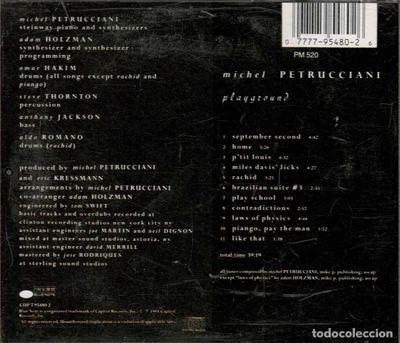 CDs de m&uacute;sica: Michel Petrucciani - Playground. CD - Foto 2
