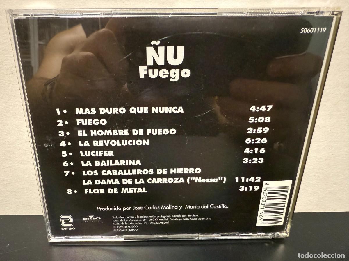 CDs de m&uacute;sica: &Ntilde;u - Fuego (CD) 1994 - Foto 2
