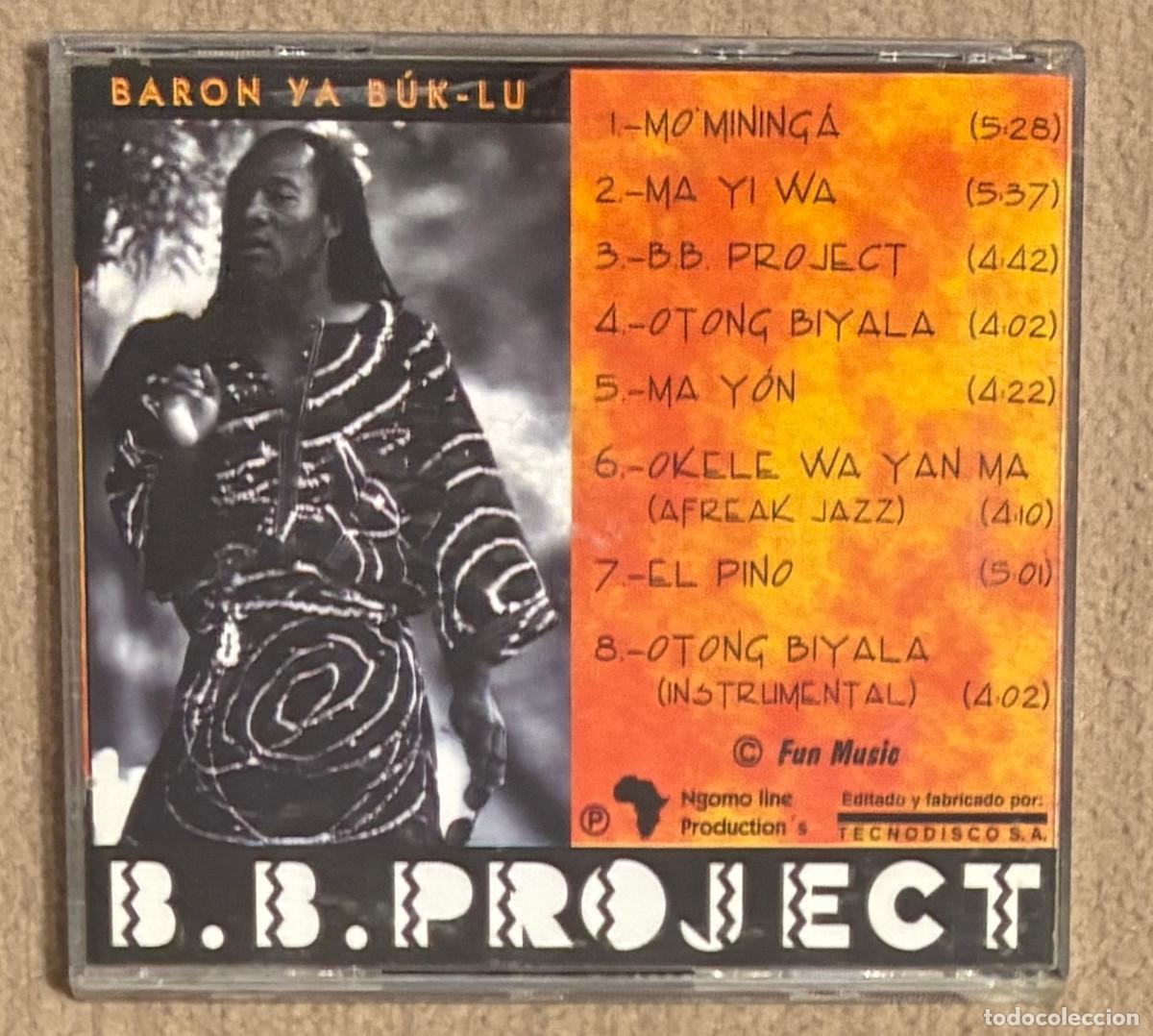 CDs de m&uacute;sica: Baron Ya B&uacute;k-Lu. B. B. Project (0766CD) - Foto 2