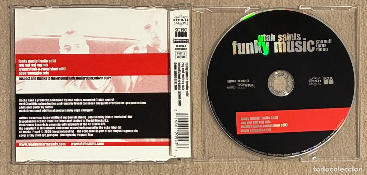 CDs de m&uacute;sica: Utah Saints. Funky Music (0760CD) - Foto 3