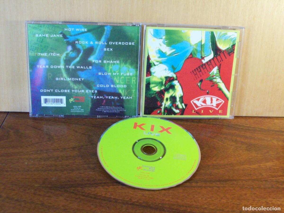 CDs de m&uacute;sica: KIX - LIVE - CD WOUNDED BIRD RECORD - CD - Foto 1