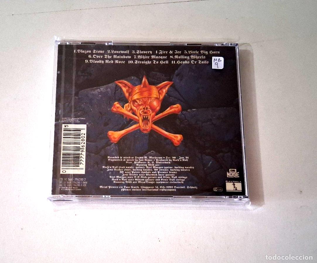 CDs de m&uacute;sica: RUNNING WILD &rdquo;BLAZON STONE&rdquo; CD 11 TRACKS - Foto 2